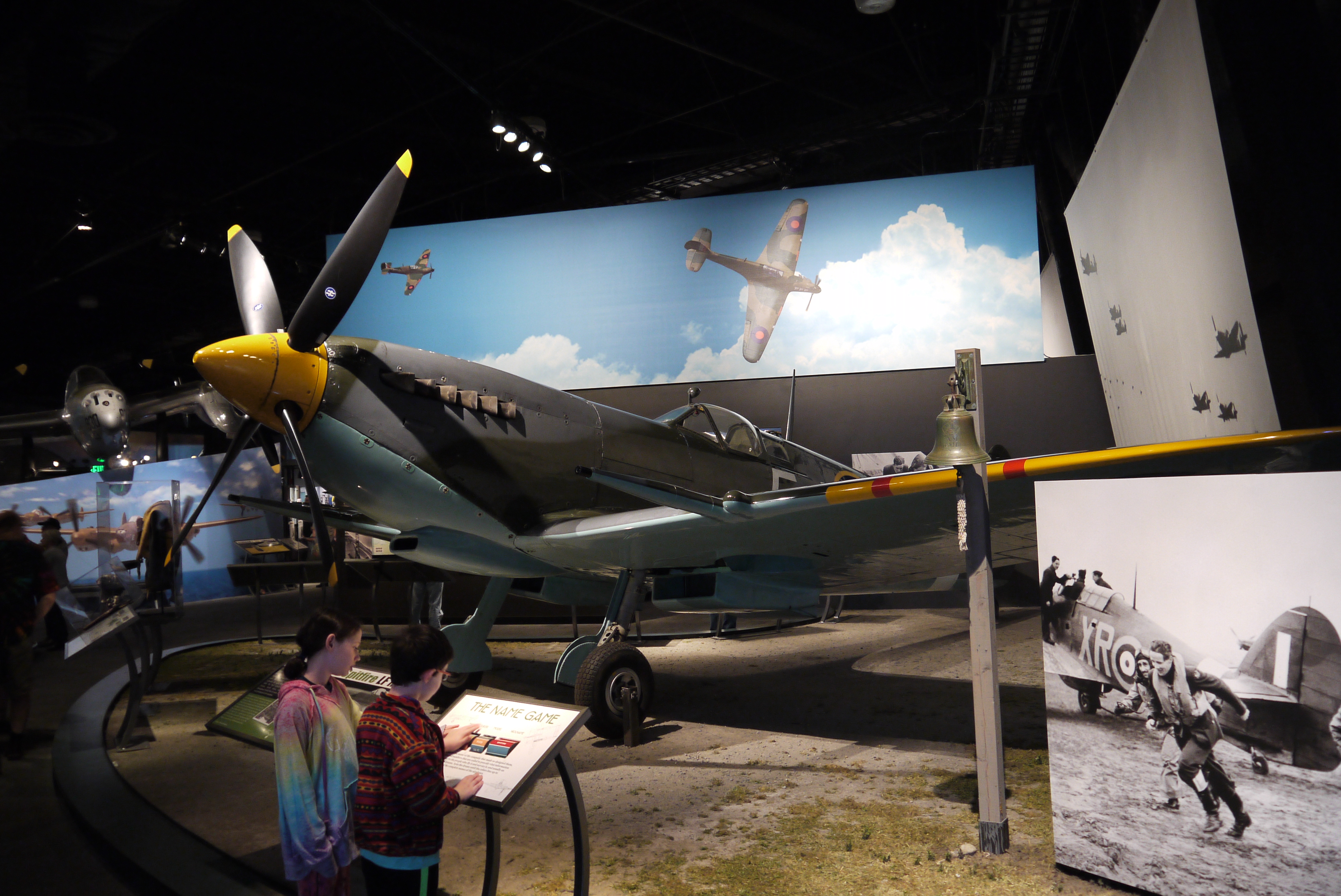 Spitfire Mk IX (Seattle Museum of Flight, once owned by actor Cliff Robertson)