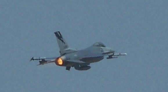 F-16 Takeoff March Air Reserve Base